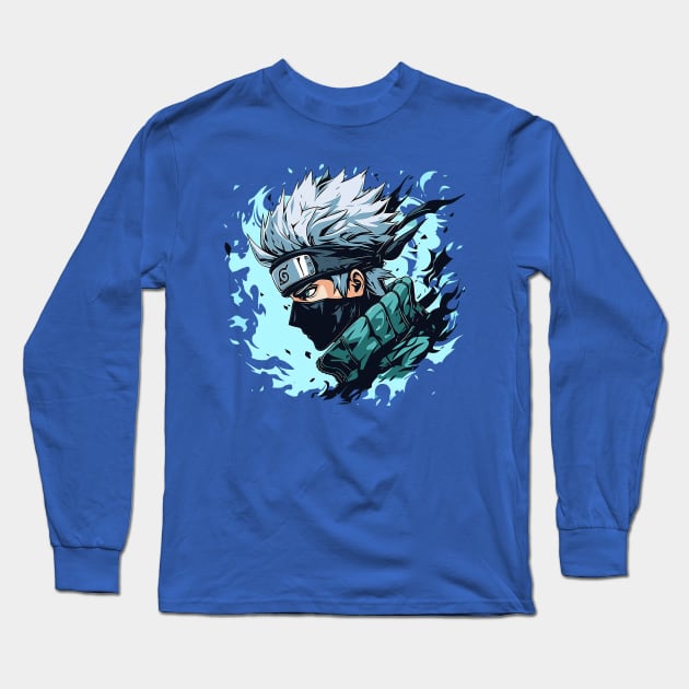 kakashi Long Sleeve T-Shirt by fancy ghost